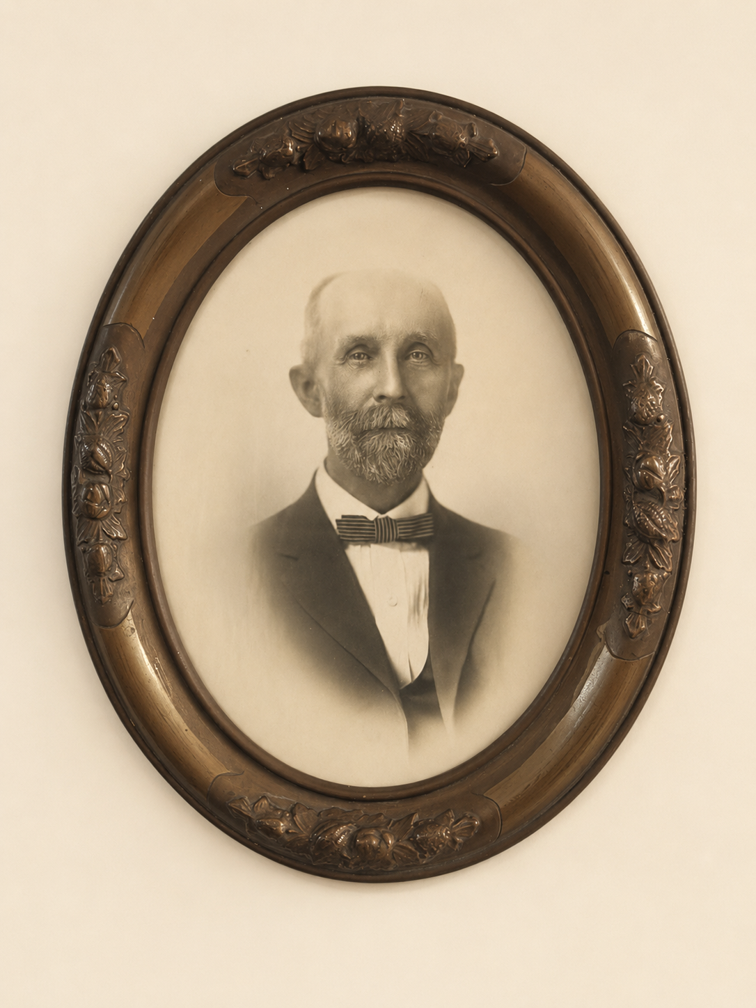 Framed portrait of Karl B. Grahn